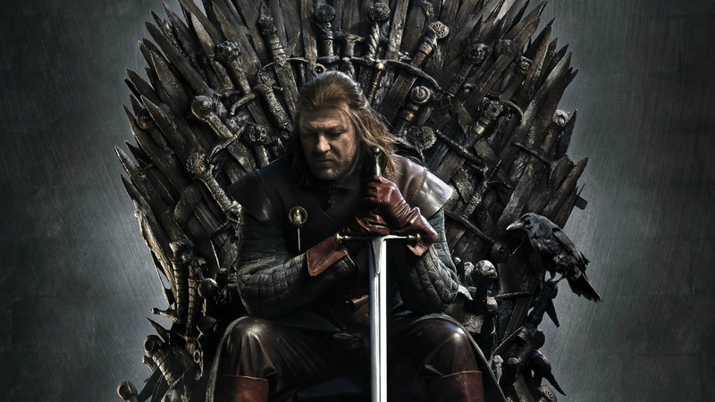 real people, young adult, game of thrones ned stark iron throne sean bean, males, 1080P, men, looking at camera, indoors, mid adult, clothing, sitting