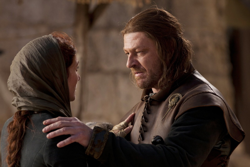 Eddard Stark, Catelyn Stark, Michelle Fairley, TV Show, 1080P, Sean Bean, Game Of Thrones