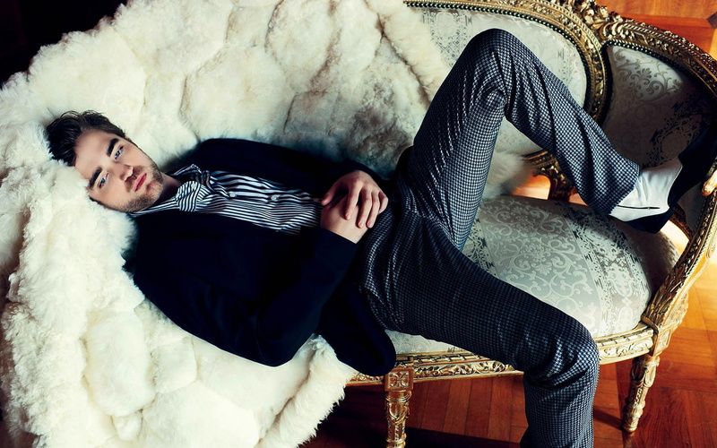 pattinson, celebrity, robert, 1080P, thinking, actor