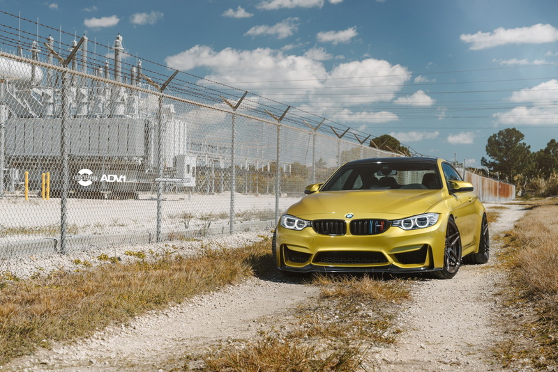 ADV.1, ADV.1 Wheels, M4, Austin Yellow, bmw, BMW M4, 1080P