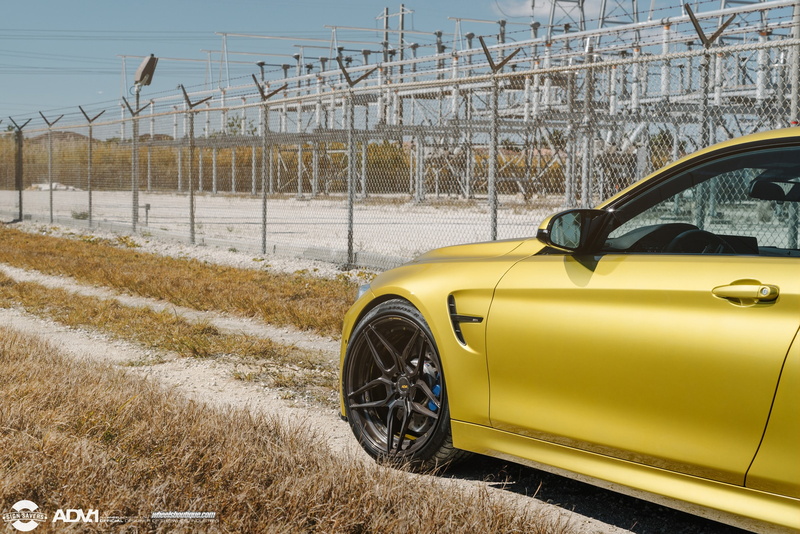 day, winter, 1080P, nature, plant, transportation, field, wheel, yellow, BMW M4, Austin Yellow, ADV.1, retro styled, land vehicle, road, bmw, outdoors