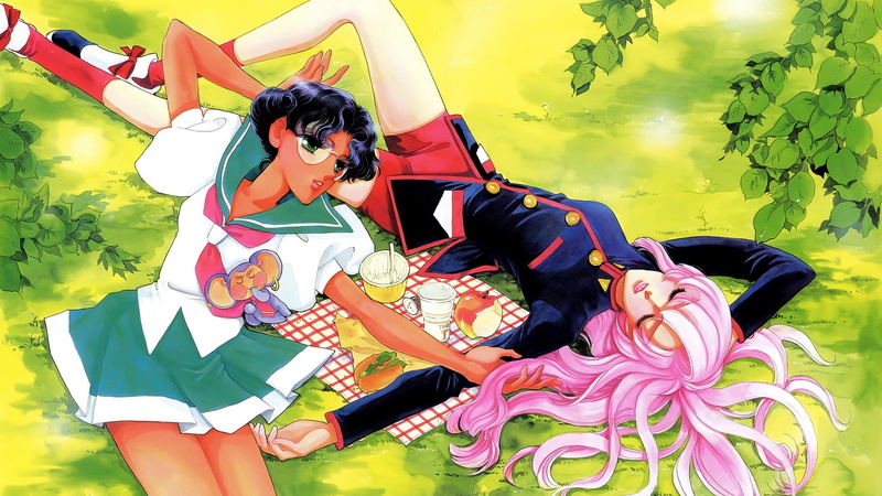 Utena Tenjou, Revolutionary Girl Utena, Anthy Himemiya, Anime, 1080P