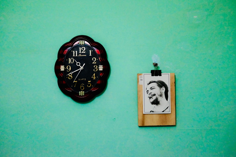 travel, art and craft, no people, heart shape, cubana, adventure, wall - building feature, cuba, time, green color, close-up, che guevara, text, creativity
