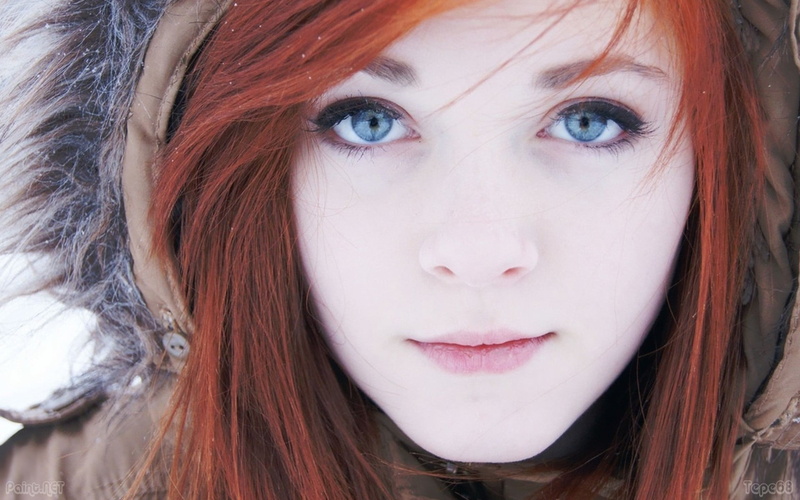 young adult, close-up, beautiful woman, looking at viewer, 1080P, hoodie, dyed hair, beauty, leisure activity, one person, young women, s, brown, redhead