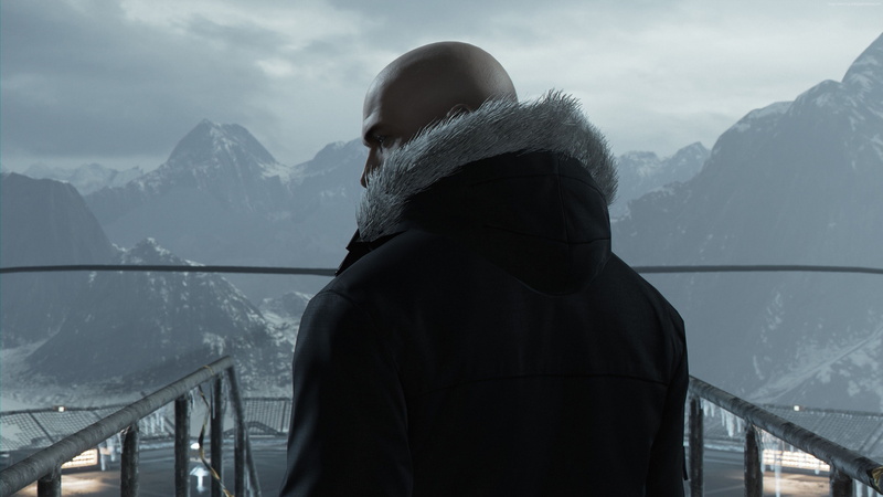 Hitman, man, black, jacket, hd, 4k, parka, Xbox One, PC, PS4, 2016 Games