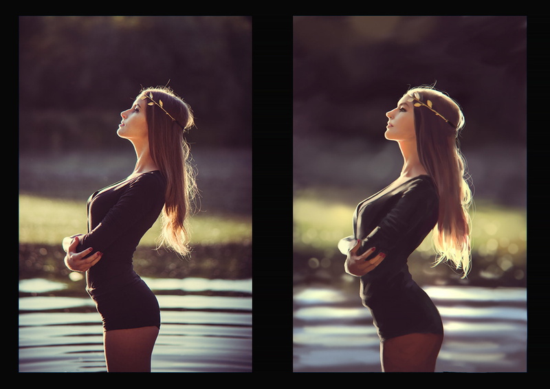 digital art, 720P, women, looking into the distance, Soufiane Idrassi