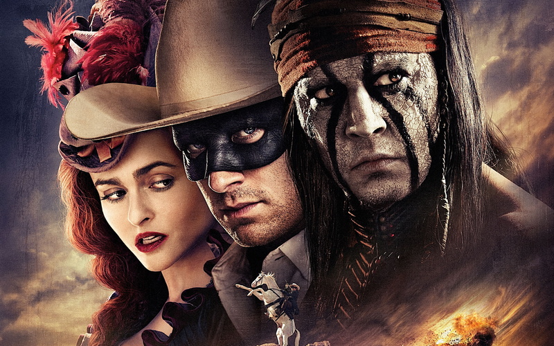 2K, Movie, Johnny Depp, Helena Bonham Carter, Red Harrington, John Reid, Armie Hammer, Tonto, The Lone Ranger