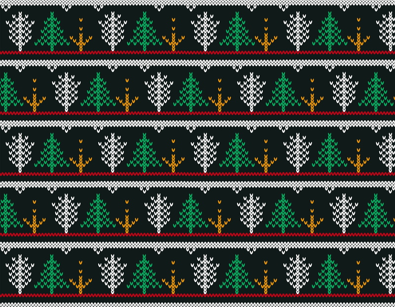 winter, Christmas, knitted, herringbone, background, seamles, 2K, pattern