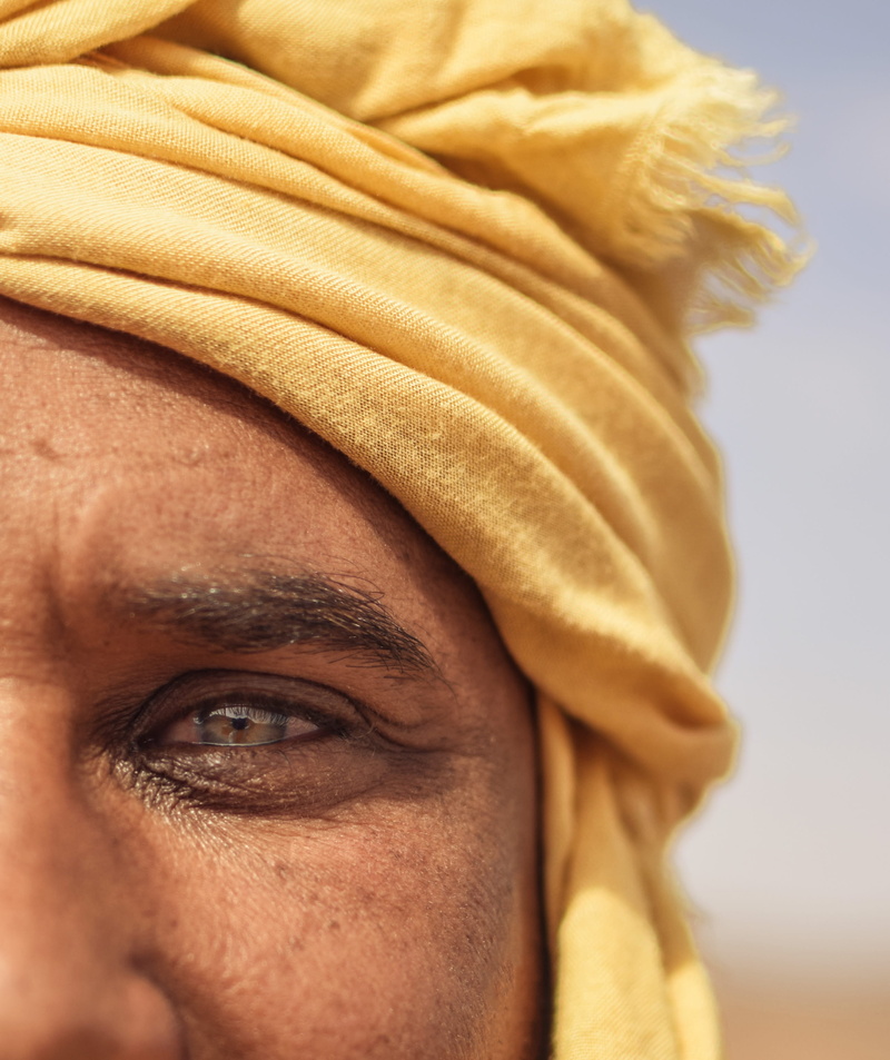 fashion, headscarf, mid adult, human eye, guy, face, man, front view, mature adult, person, wear, photography, men, human body part, close-up, headshot