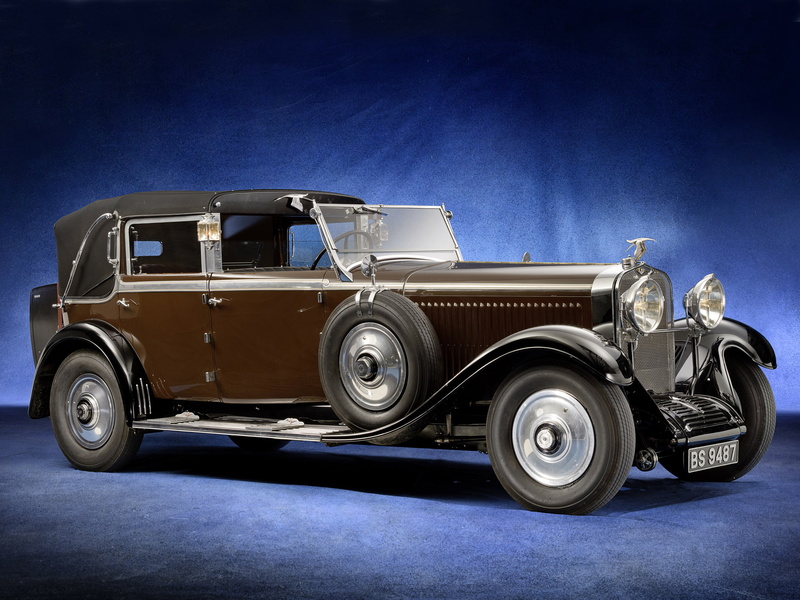 1080P, 1930, retro, landaulet, hispano, suiza, h6c