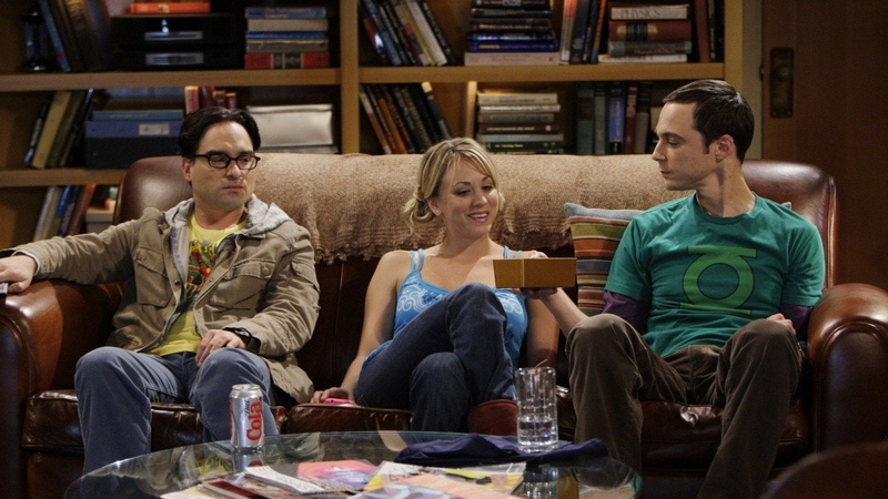 Kaley Cuoco, Penny (The Big Bang Theory), TV Show, The Big Bang Theory, 720P, Johnny Galecki, Jim Parsons, Leonard Hofstadter, Sheldon Cooper