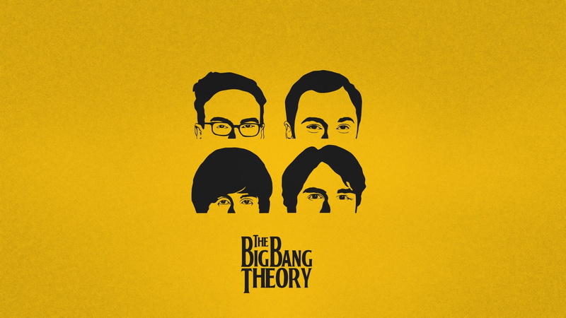 Yellow, The Big Bang Theory, The Beatles, Raj Koothrappali, Sheldon Cooper, 1080P, Leonard Hofstadter, TV Show, Howard Wolowitz