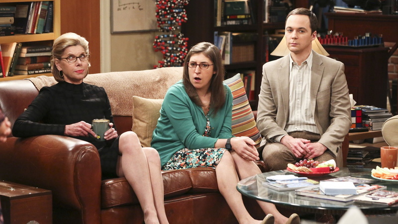 Christine Baranski, The Big Bang Theory, Amy Farrah Fowler, 1080P, Mayim Bialik, Jim Parsons, Sheldon Cooper, Beverly Hofstadter, TV Show