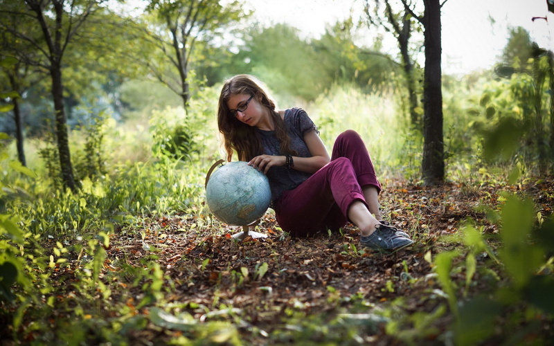Trees, The Big Bang Theory, Amy Farrah Fowler, Mayim Bialik, nature, Glasses, women, 1080P