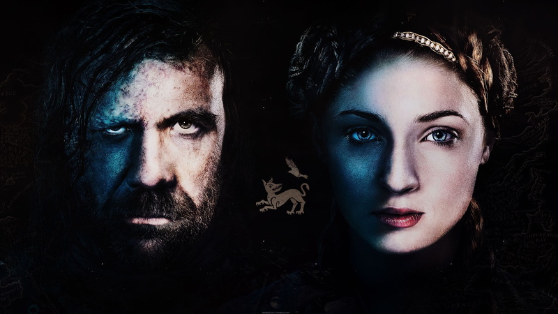 young adult, sadness, women, Game of Thrones, human face, aggression, indoors, couple - relationship, black background, adult, Sansa Stark, dark, portrait