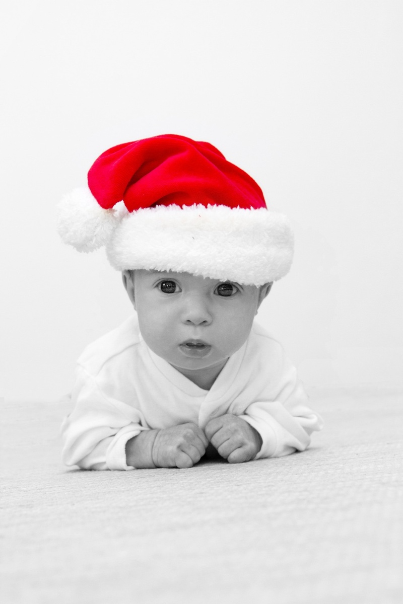 funny, photo, decoration, santa clause, celebrate, santa Claus, wearing, father christmas, studio shot, xmas, boys, front view, cheerful, santa, joy, childhood