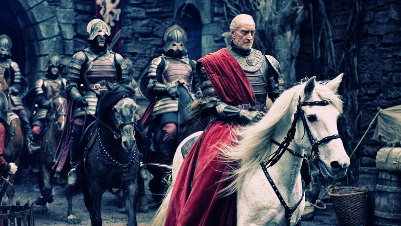 real people, Tywin Lannister, man, adult, clothing, men, military, group of people, Charles Dance, horse, history, artwork, 1080P, riding, warrior - person