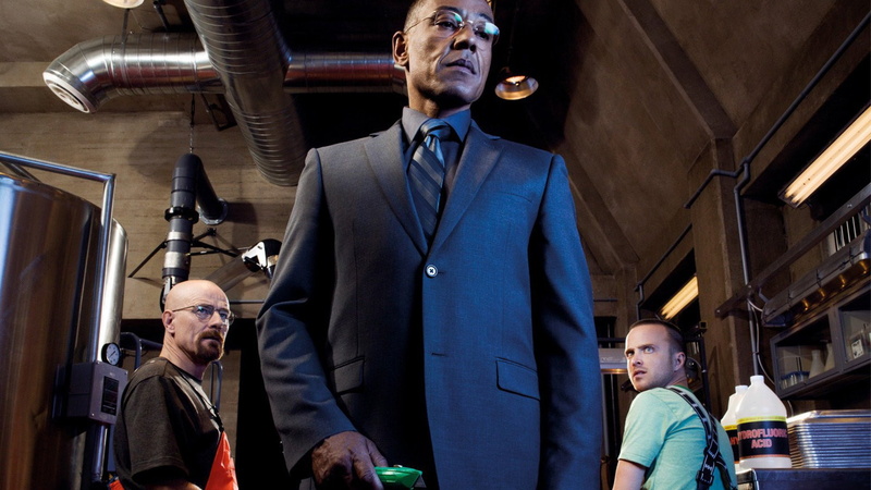 1080P, Aaron Paul, Jesse Pinkman, Breaking Bad, Bryan Cranston, Giancarlo Esposito, Gustavo Fring, TV Show, Walter White