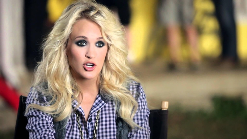 shirt, s, gingham, hollywood, blown, celebrities, blue, carrie underwood, underwood, women, images, dress, carrie, white, 1080P, celebrity, away