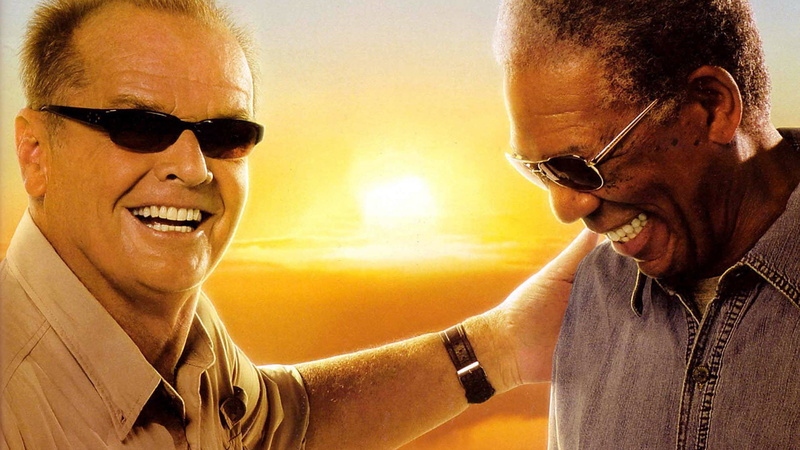 1080P, Jack Nicholson, Morgan Freeman, Movie, The Bucket List