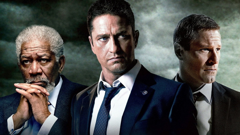 Gerard Butler, Mike Banning, Benjamin Asher, Aaron Eckhart, Morgan Freeman, 1080P, Movie, London Has Fallen, Alan Trumbull