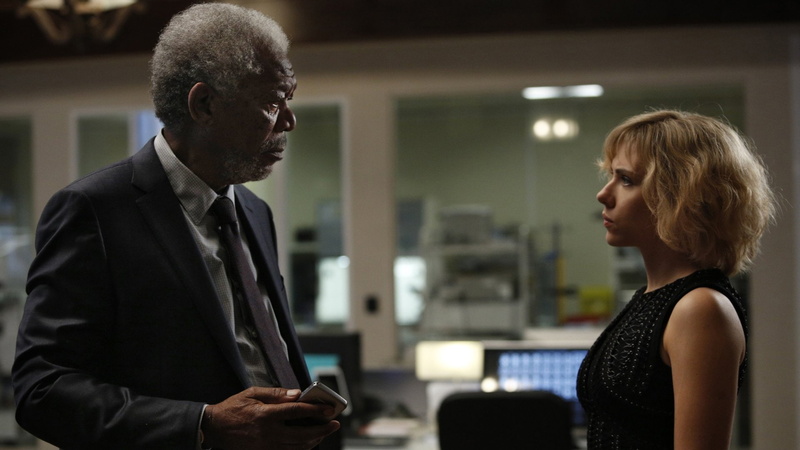 Lucy, 1080P, Movie, Morgan Freeman, Scarlett Johansson