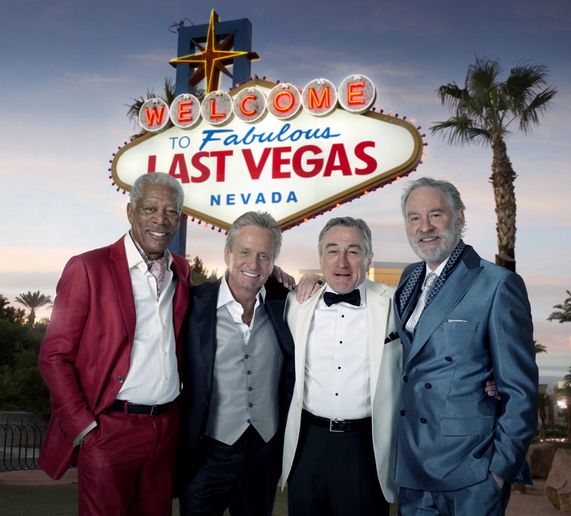 actors, Starперцы, costumes, four, Last Vegas, Morgan man, Michael Douglas, Robert De Niro, 4K, celebrity, Kevin Kline