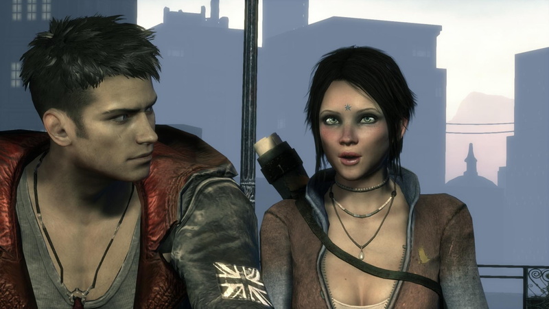 portrait, headshot, hairstyle, leisure activity, Devil May Cry, lifestyles, young adult, leather, two people, young women, 1080P, real people, young men