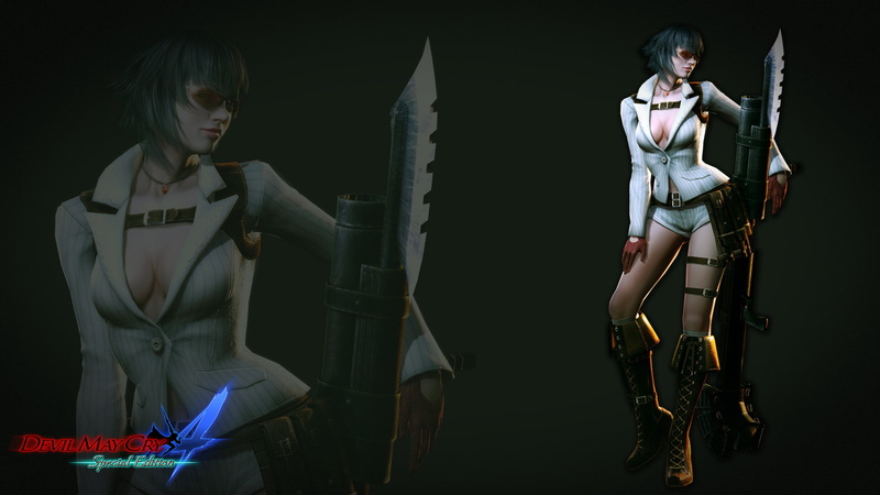 Devil May Cry 4, Lady (Devil May Cry), Devil May Cry, 1080P