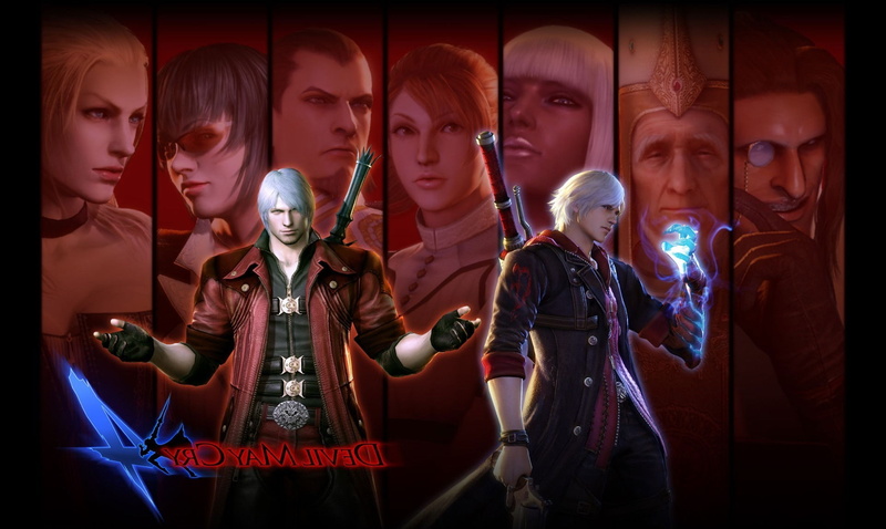Nero (character), arts culture and entertainment, Devil May Cry, Gloria (Devil May Cry), Kyrie (character), group of people, musician, young men, performance