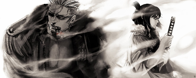 Anime, 1080P, Tashigi (One Piece), One Piece, Smoker (One Piece)