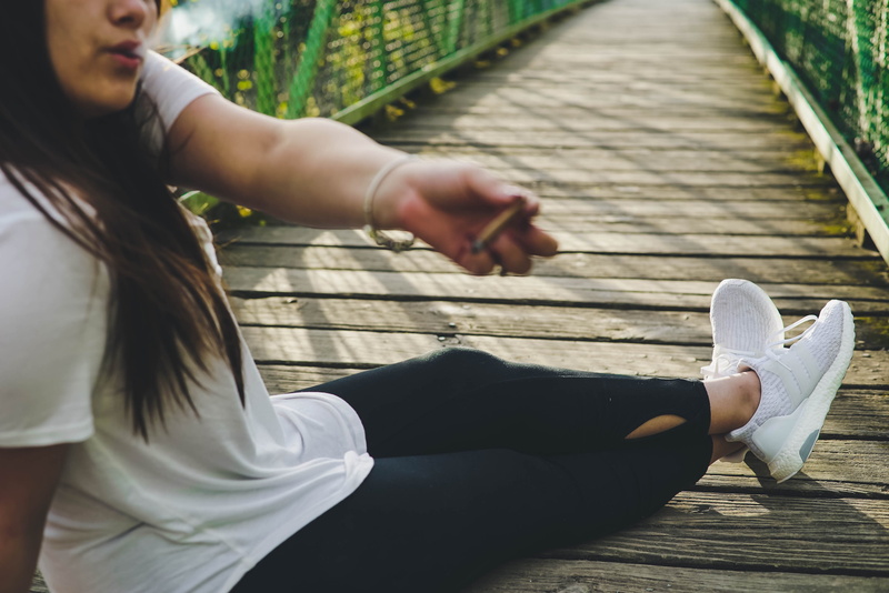 relaxation, one person, body part, chicksandkicks, kicks, low section, casual clothing, leisure activity, human body part, human leg, wood - material, adidas