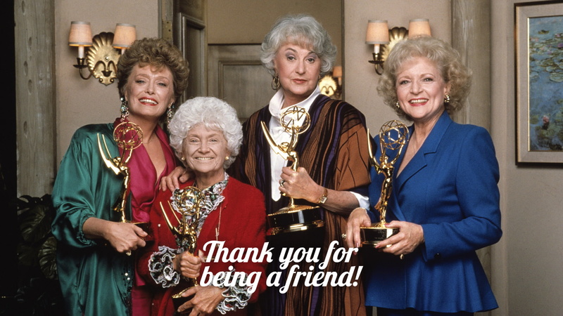 hd, awards, photo, golden, woman, cast, happy, the golden girls, four, award, elder, girls, grandma, 1080P