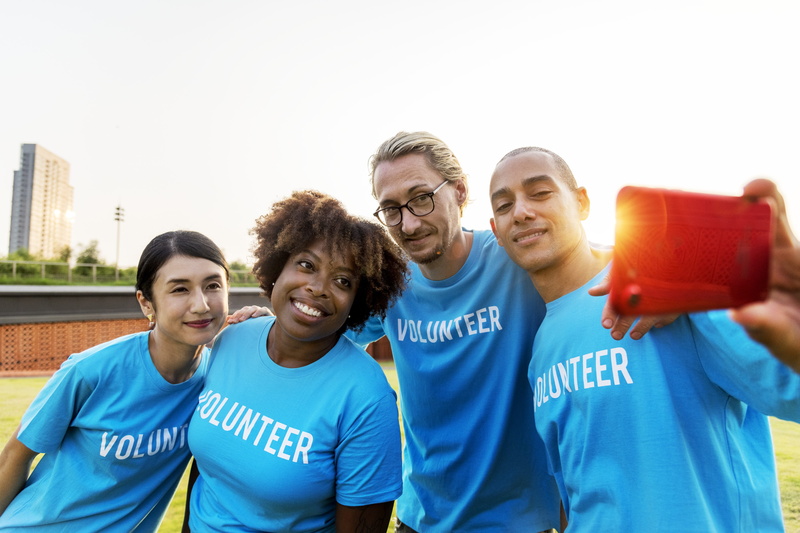 afro, group of people, adult, ngo, diverse, enjoy, smiling, man, japanese, community outreach, day, happiness, emotion, teenager, digital device, group