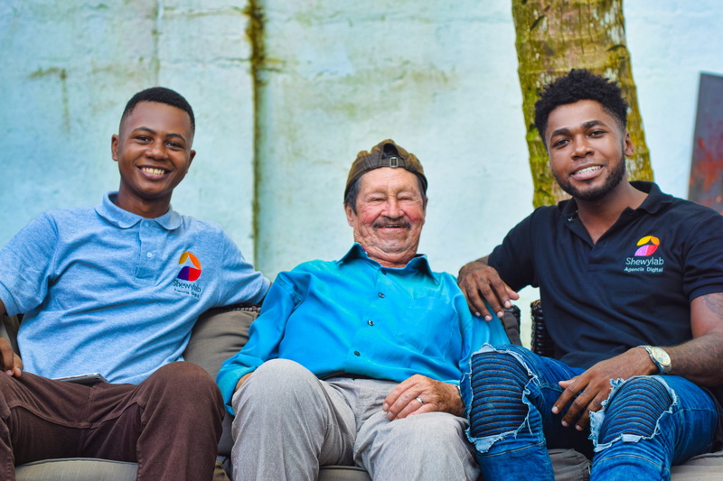 senior men, group of people, sitting, male friendship, colombia, lifestyles, senior adult, afros, shewylab, community outreach, three quarter length, 5K