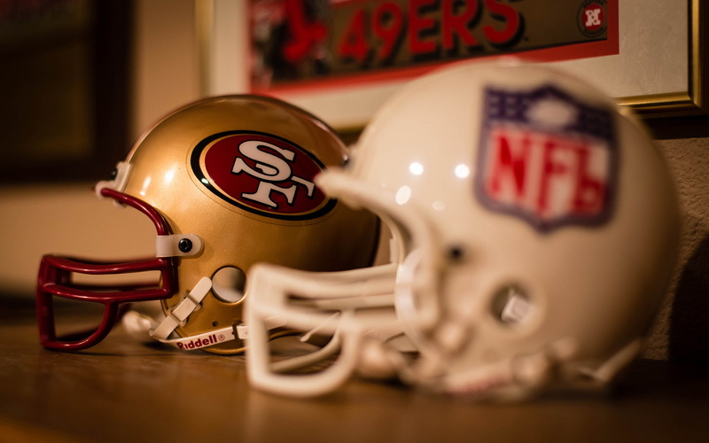 1080P, forty, san, francisco, nfl, niners, football, american, helmet