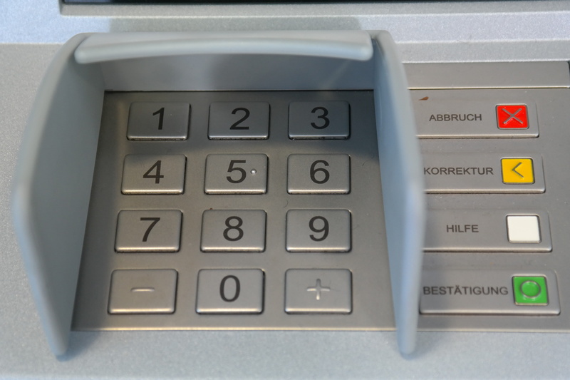 withdraw cash, buttons, communication, Secret, connection, metal, banking, close-up, technology, calculating, business, number, secret number, finance