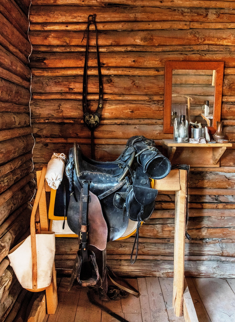 vacation, rustic, house, equestrian, log cabin, building, casper, post, post office, boot, fort, western, no people, seat, hut, wood, old, ride, wyoming