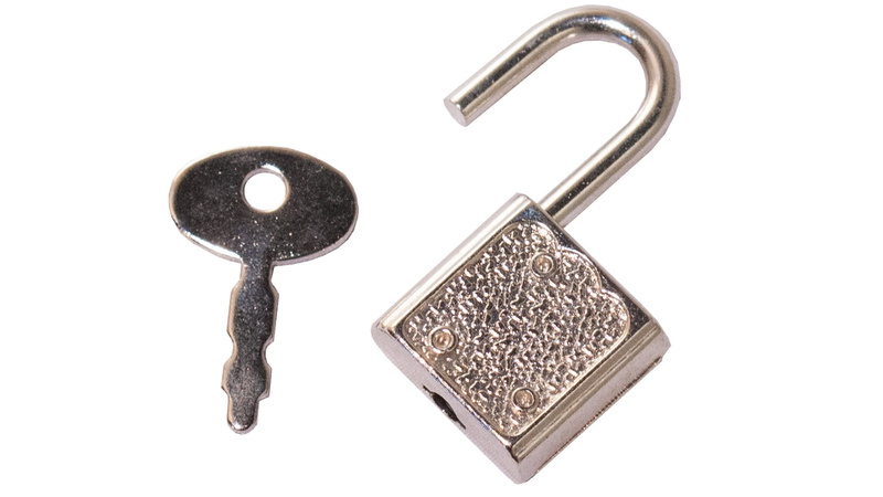 on a white background, open, studio shot, still life, unlocked, silver colored, close-up, key ring, chrome, cut-out, the small object, 1080P, pattern
