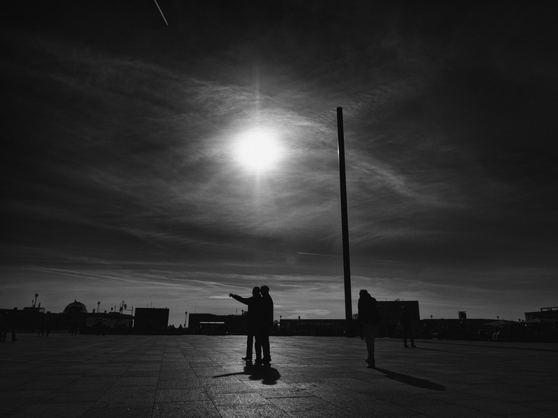 passage, passion, grayscale, 4K, bw, couple, talk, blackandwhite, olympus, street, silhouette, sky  shadow, people, dark, geometry, citylife, filmnoir