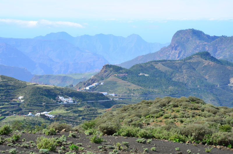 no people, sky, cloud - sky, landscape, mountain range, outdoors, beauty in nature, idyllic, tranquil scene, mountain, canary islands, remote, scenics - nature