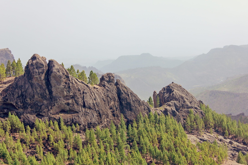 day, mountain, arid climate, climate, gran canaria, land, formation, 2K, tranquil scene, mountain peak, eroded, physical geography, sky, landscape, non-urban scene