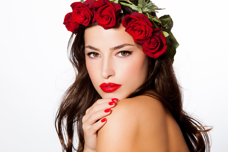fashion Model, females, beauty Product, human Skin, human Lips, look, elegance, long Hair, crown, laurel wreath, posing, beautiful woman, perfection, fine Art Portrait