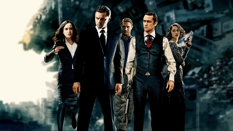 1080P, Joseph Gordon Levitt, movies, Ellen Page, leonardo dicaprio, MessenjahMatt, Marion Cotillard, Inception, Tom Hardy