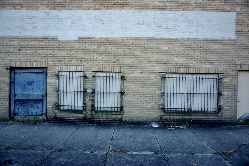 black, city, brick, no people, weathered, white, silver, built structure, red, closed, green, line, cement, facade, dark blue, window, domestic room, grey