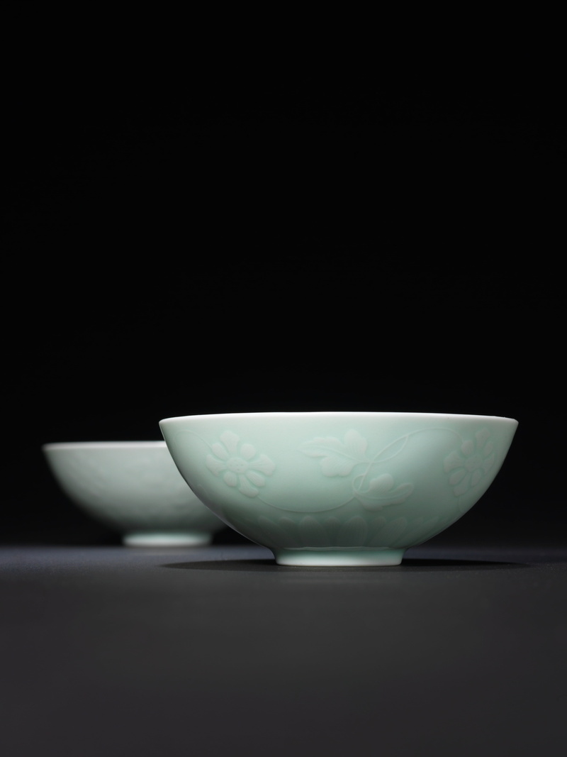 ceramics, studio shot, auction, no people, bowl, food, close-up, porcelain, egg, white color, single object, food and drink, fragility, domestic room, cup