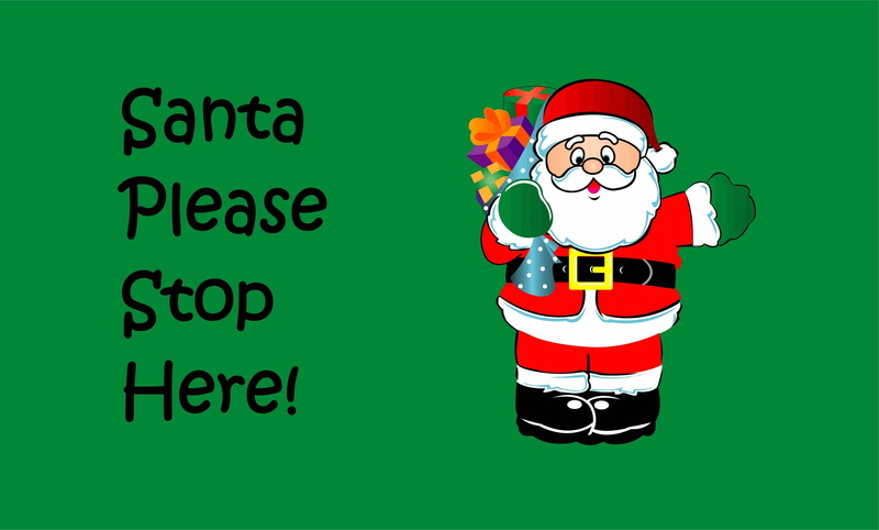 stop, 4K, please, sntas, clause, flag