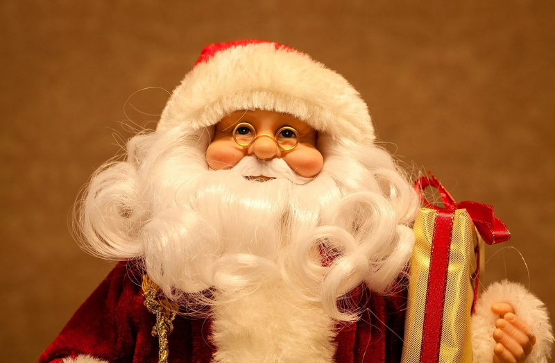 cute, one Person, season, santa hat, happiness, art and craft, men, gift, holiday, cheerful, toy, winter, male likeness, innocence, humor, white, smiling