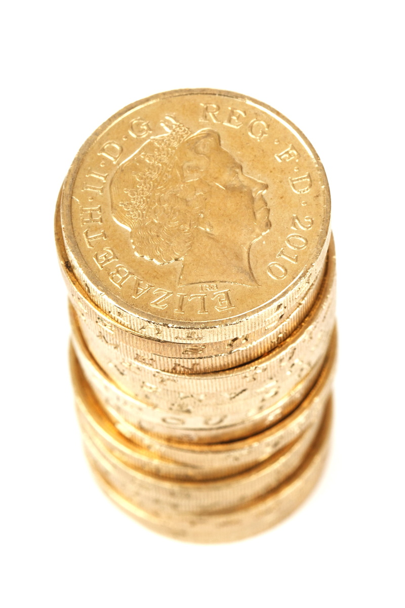 stack, white Background, gold, pound, metal, economy, currency, financial, no people, savings, golden, isolated, money, silver colored, pile, isolated On White