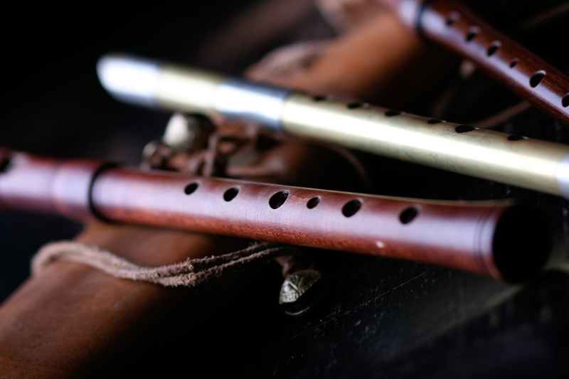 wind instrument, instrument, flutes, 2K, woodwind, brass, group, analog, small group of objects, two, brass band, musical instruments, weapon, classic